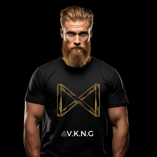 Printify T-Shirt Dagaz Rune V.K.N.G™ T-shirt
