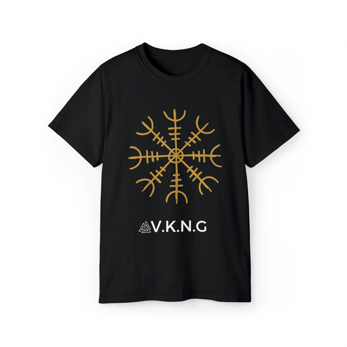 Printify T-Shirt Helm Of Awe Aegishjalmr V.K.N.G™ T-shirt