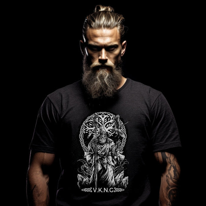 Printify T-Shirt Odin the Wanderer V.K.N.G™  T-Shirt