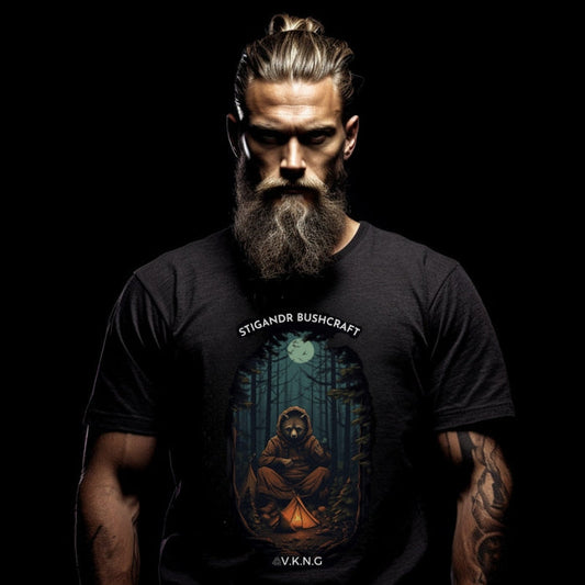 Stigandr Bushcraft Racoon V.K.N.G™ T-shirt