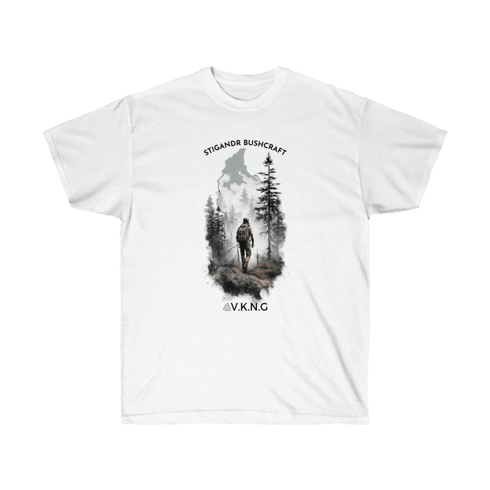Printify T-Shirt Stigandr Bushcraft Walker V.K.N.G™ T-shirt