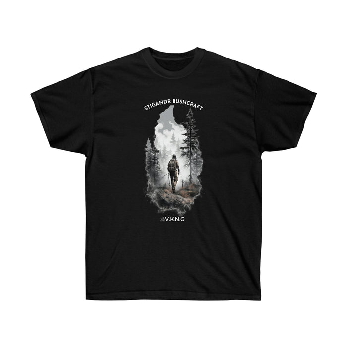 Printify T-Shirt Stigandr Bushcraft Walker V.K.N.G™ T-shirt