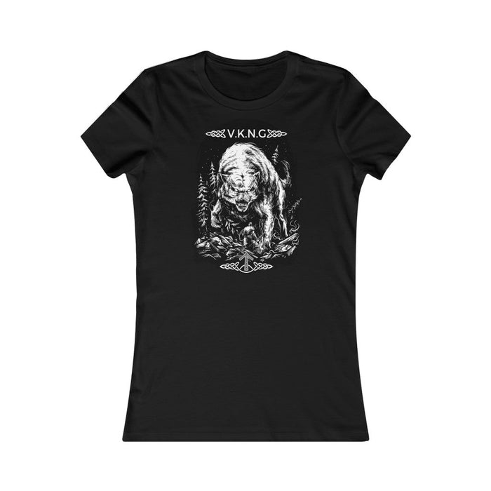 Printify T-Shirt Tyr vs Fenrir V.K.N.G™  Tshirt Girly Cut