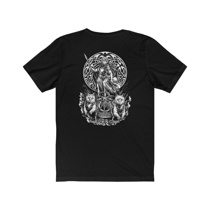 Printify T-Shirt V.K.N.G™ Freyja T-shirt (Logo + Back)