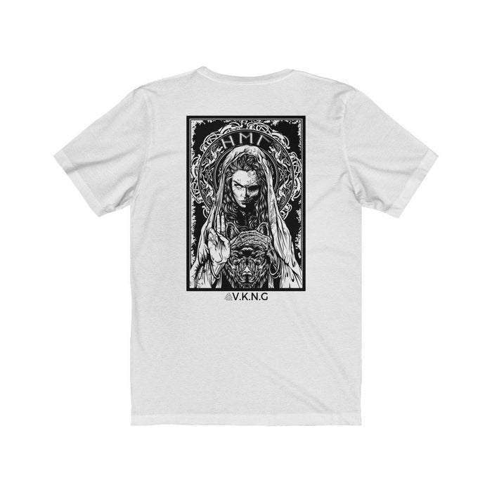 Printify T-Shirt V.K.N.G™ Hel & Garm Tshirt (Logo + Back)