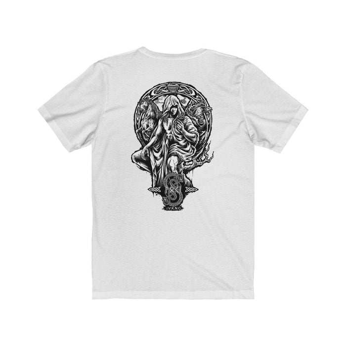 Printify T-Shirt V.K.N.G™ Loki T-shirt (Logo + Back)