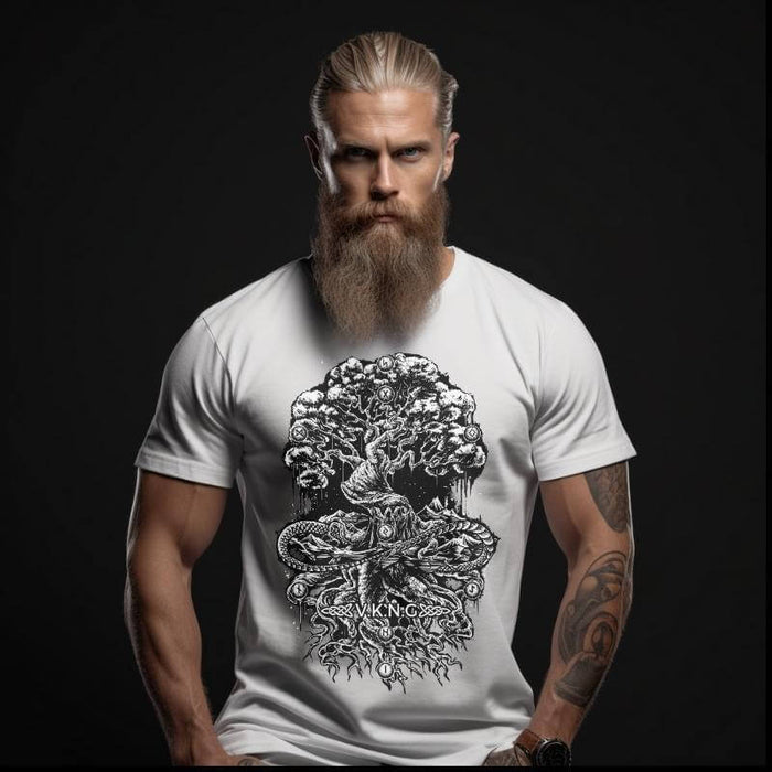 Printify T-Shirt Yggdrasil V.K.N.G™ T-shirt