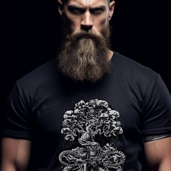 Printify T-Shirt Yggdrasil V.K.N.G™ T-shirt