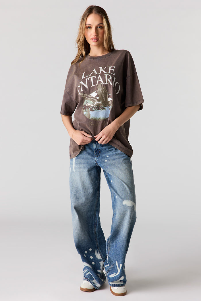 Canada Graphic Oversized T-Shirt