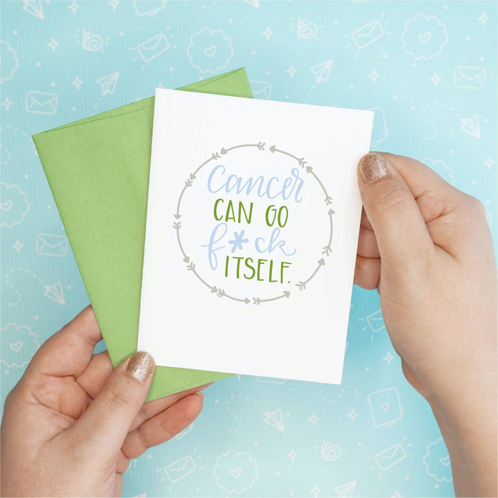 Cancer Can F*ck Itself Card - Olita Gifts & Goods