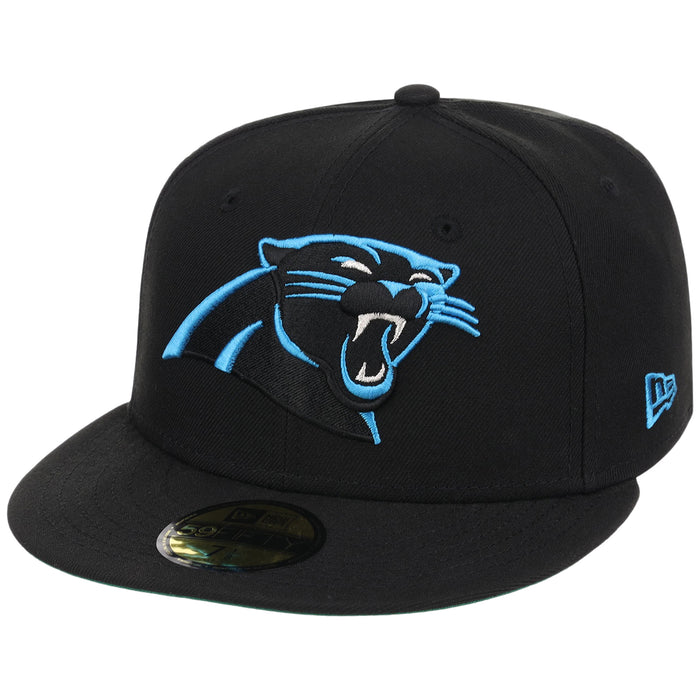 Carolina Panthers NFL Black Dome New Era 59FIFTY