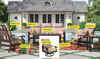 Chestnut Ridge PA445-003 Beige Back Cushion