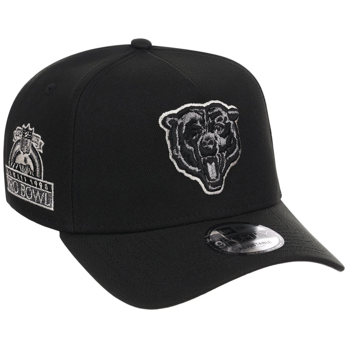 Chicago Bears NFL Liquid Titanium New Era 9FORTY