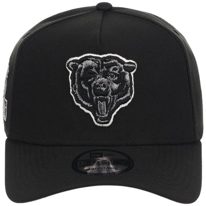 Chicago Bears NFL Liquid Titanium New Era 9FORTY