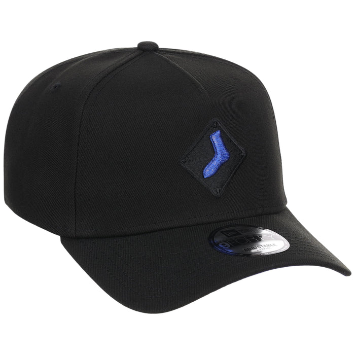 Chicago White Sox MLB Black x Royal FASHION CORE New Era 9FORTY A-Frame