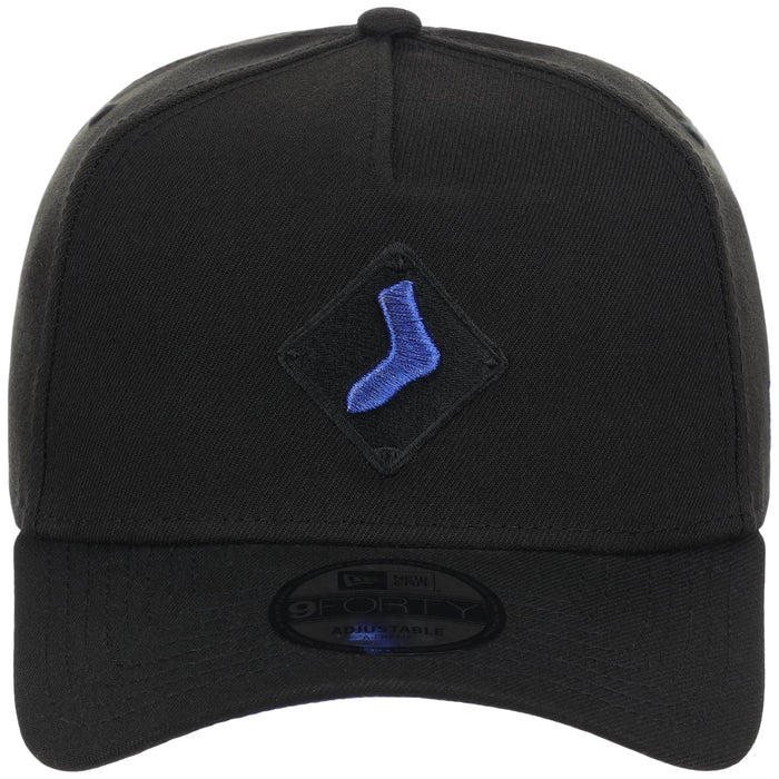 Chicago White Sox MLB Black x Royal FASHION CORE New Era 9FORTY A-Frame