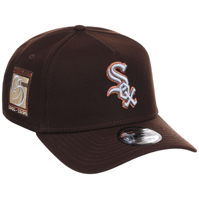 Chicago White Sox MLB Frosted Bark New Era 9FORTY A-Frame