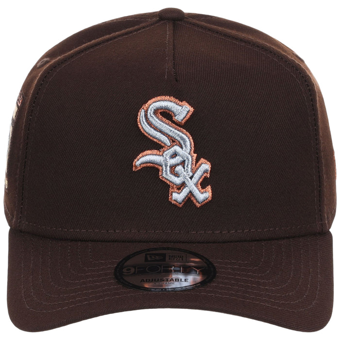 Chicago White Sox MLB Frosted Bark New Era 9FORTY A-Frame