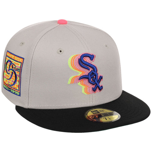 Chicago White Sox MLB Main Stage Stone Neon New Era 59FIFTY