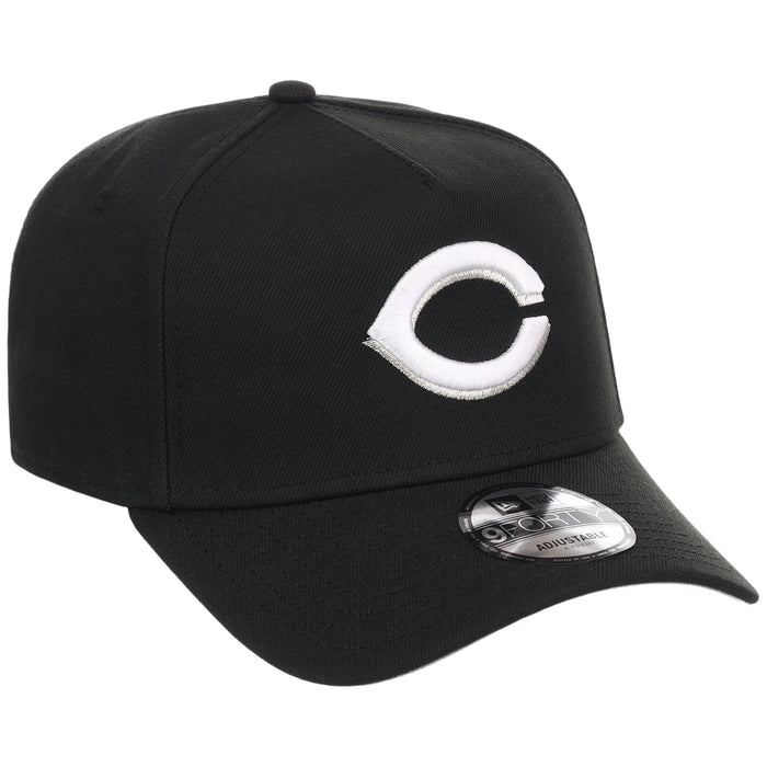 Cincinnati Reds MLB Black x White FASHION CORE New Era 9FORTY A-Frame
