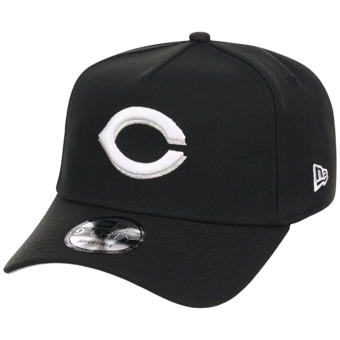 Cincinnati Reds MLB Black x White FASHION CORE New Era 9FORTY A-Frame
