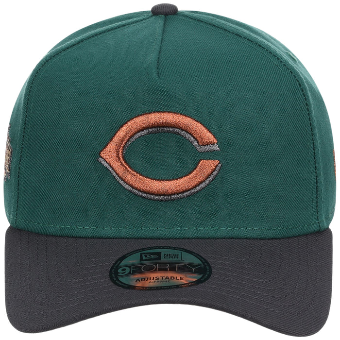 Cincinnati Reds MLB Emerald Graphite New Era 9FORTY