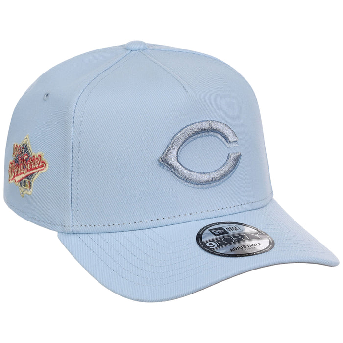 Cincinnati Reds MLB Glacial Blue New Era 9FORTY A-Frame