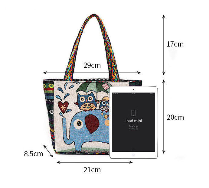 CL996 - Tote Fashion Canvas Bag