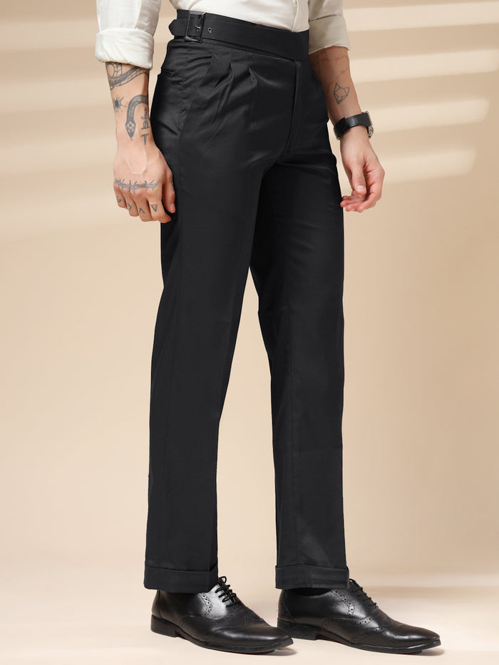 Classic Buckle Gurkha Pants by ITALIAN VEGA®