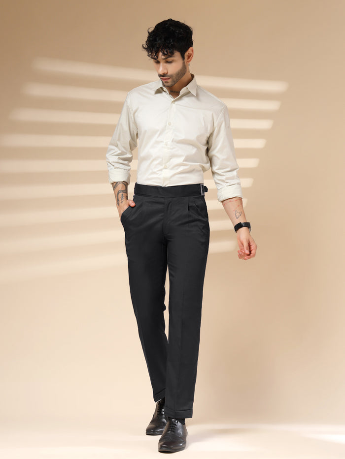 Classic Buckle Gurkha Pants by ITALIAN VEGA®