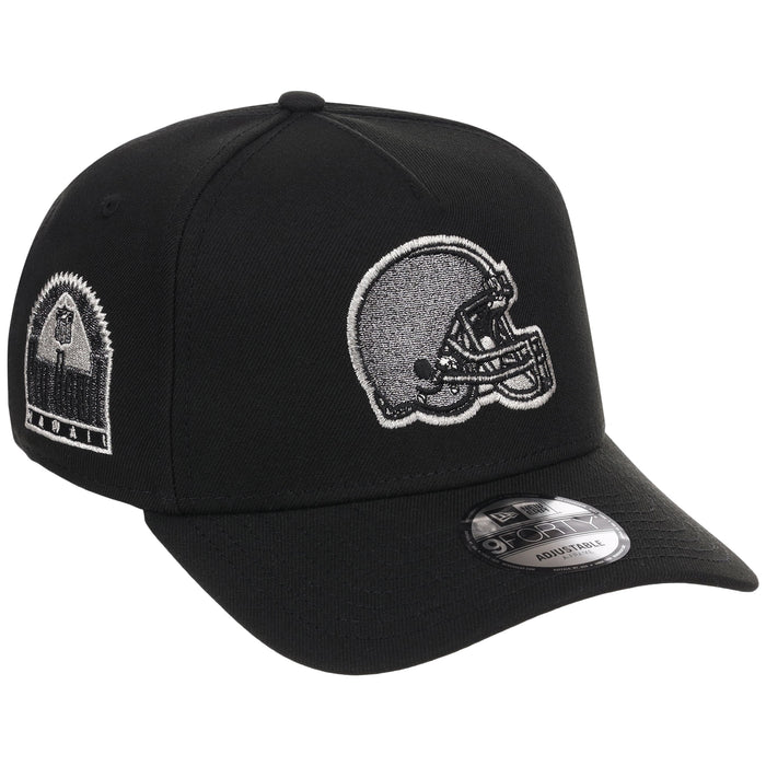 Cleveland Browns NFL Liquid Titanium New Era 9FORTY