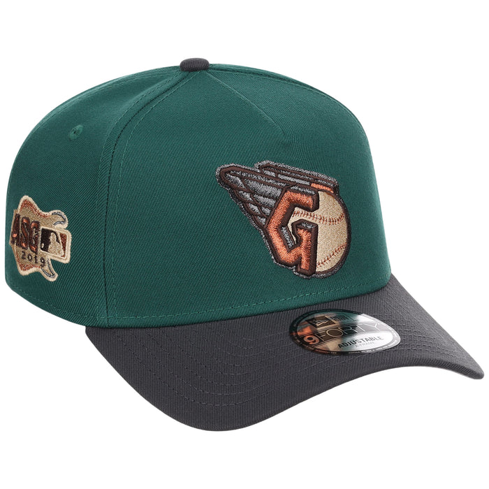 Cleveland Guardians MLB Emerald Graphite New Era 9FORTY