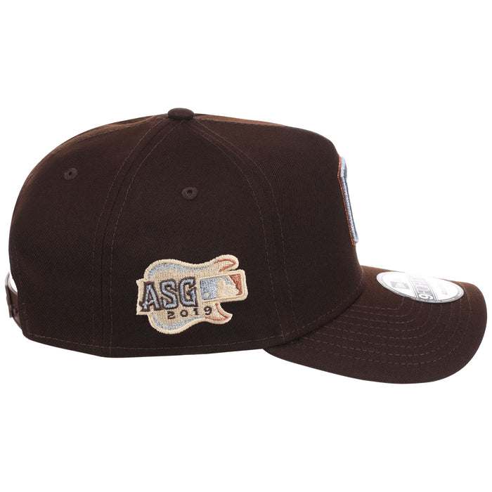 Cleveland Guardians MLB Frosted Bark New Era 9FORTY A-Frame
