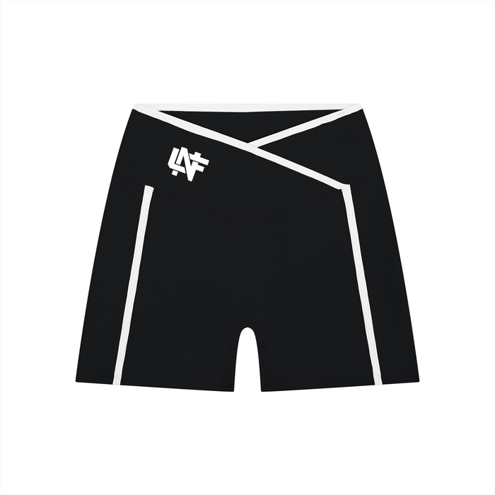 Color Block Yoga Shorts