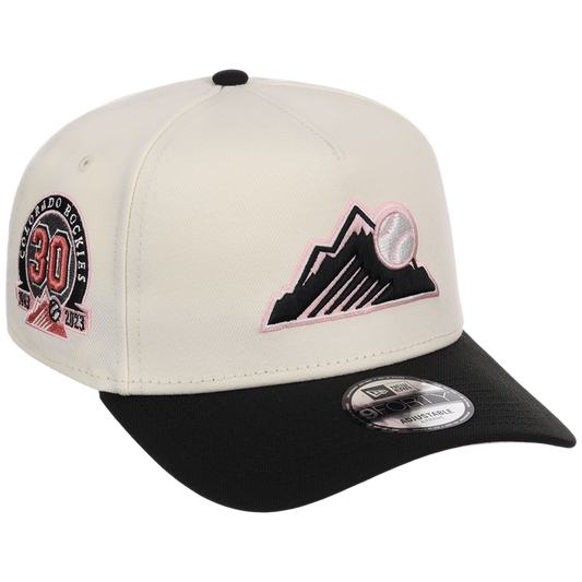 Colorado Rockies MLB Chrome Blinky New Era 9FORTY A-Frame