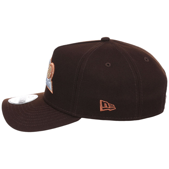 Colorado Rockies MLB Frosted Bark New Era 9FORTY A-Frame