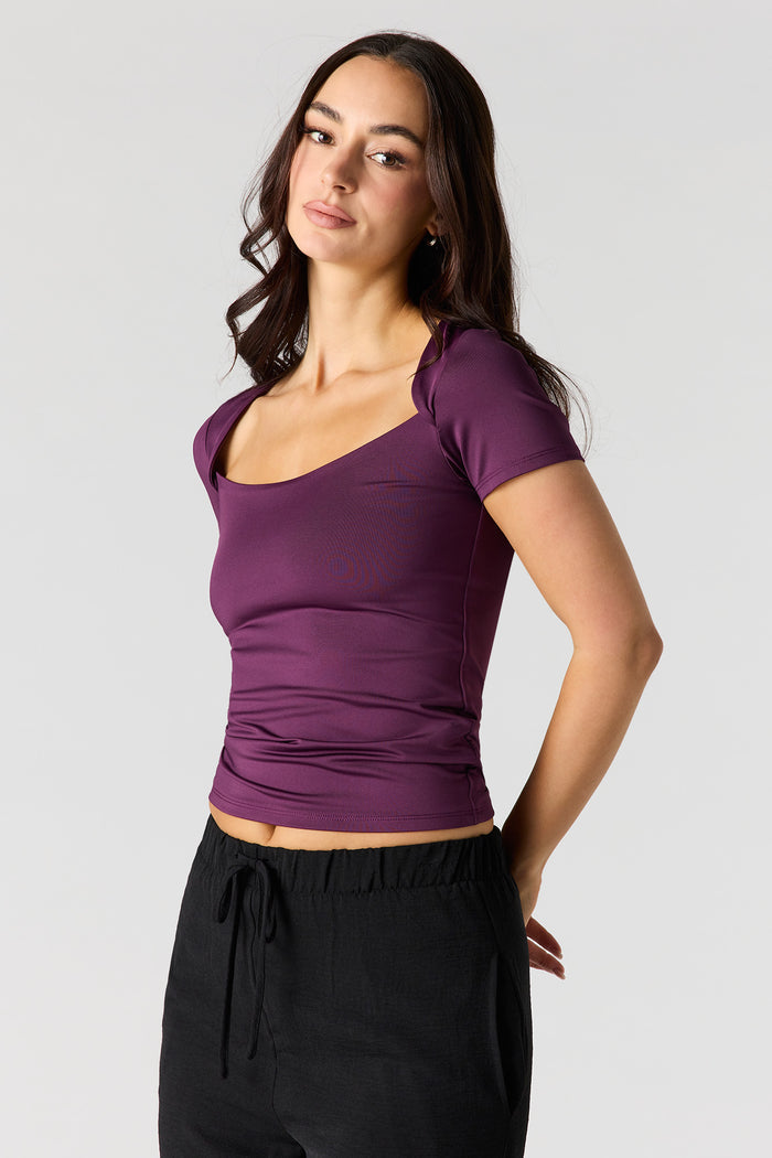 Contour Scoop Neck T-Shirt