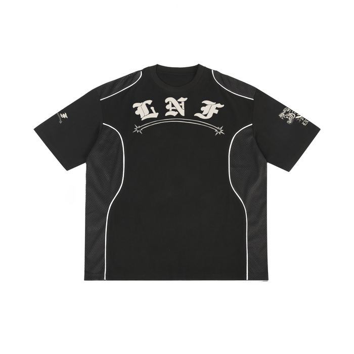 Contrast Piped Panel T-Shirt