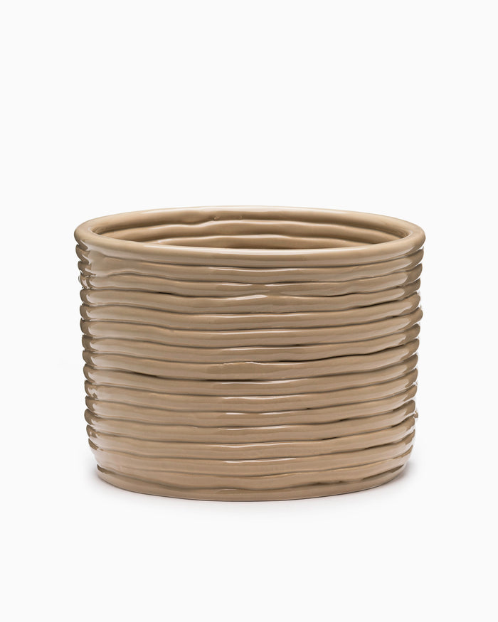 Corduroy Pot - Cashmere