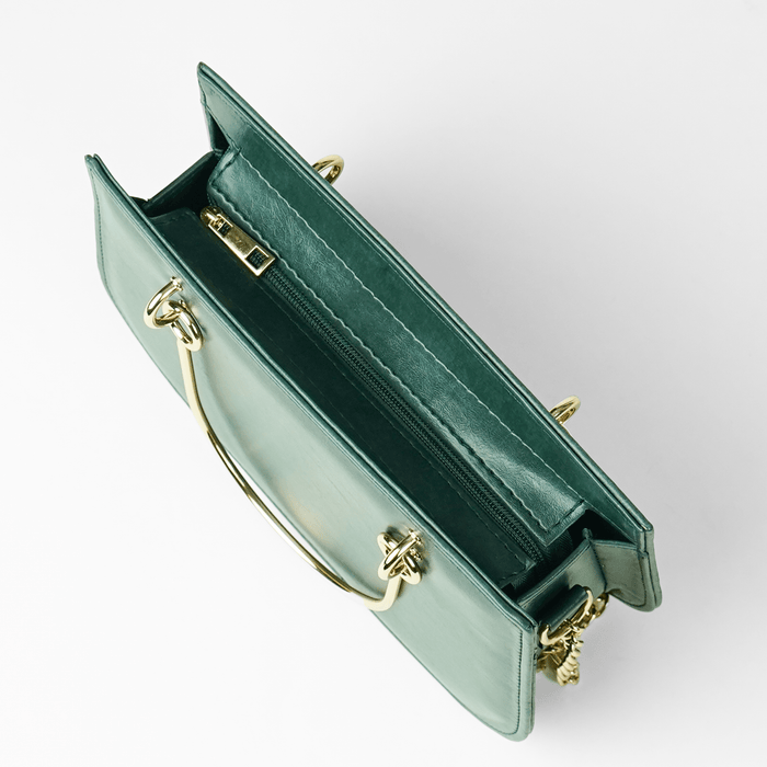 Corvette Bag (green plain) - astorebags.pk