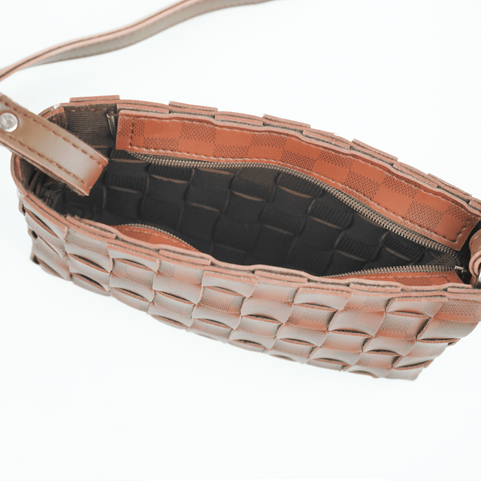 Cot Bag Brown (checkered) - astorebags.pk