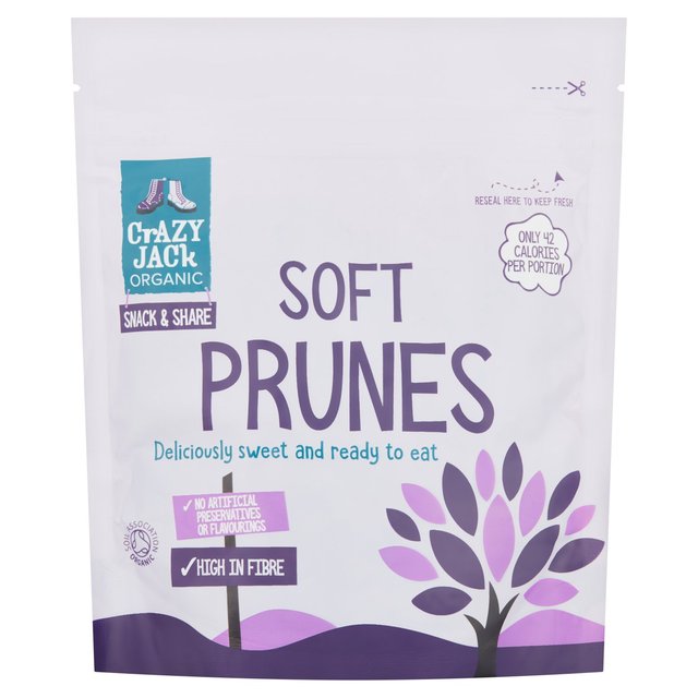 Crazy Jack Organic Prunes 200g