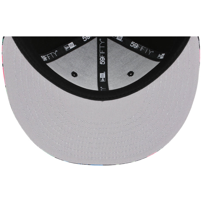 Crown the Country: Dominican Republic New Era 59FIFTY (Black/Floral) 'República Dominicana'