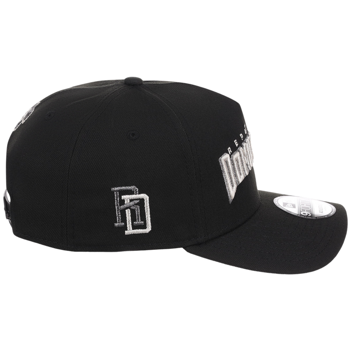 Crown the Country: Dominican Republic New Era 9FORTY Liquid Titanium 'República Dominicana'