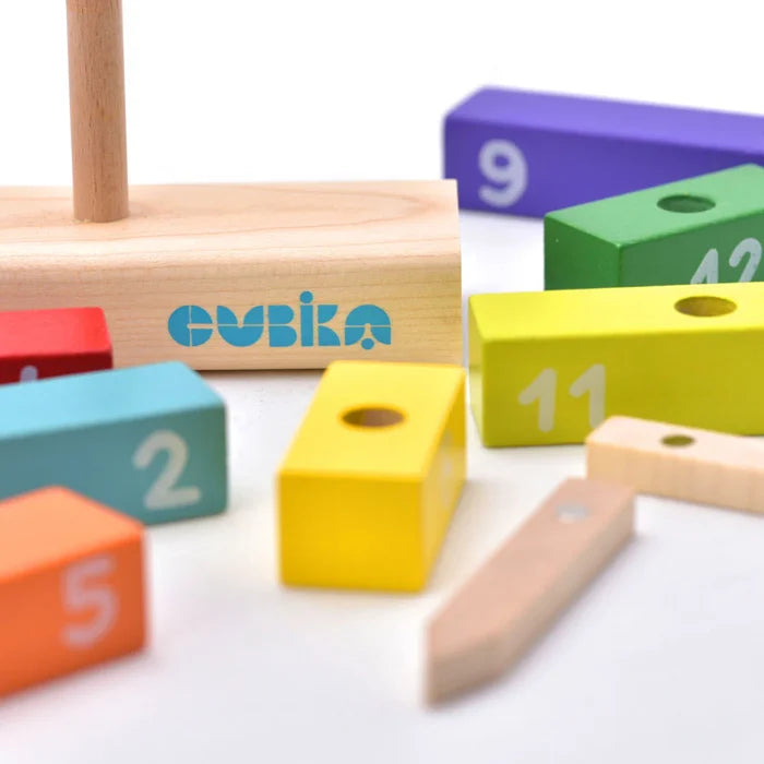 Cubika Wooden Clock Kit