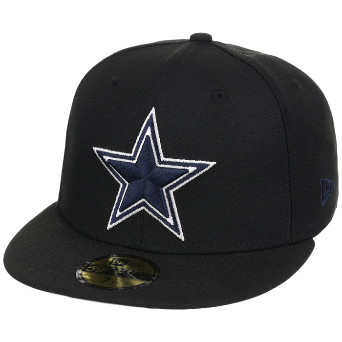 Dallas Cowboys NFL Black Dome New Era 59FIFTY