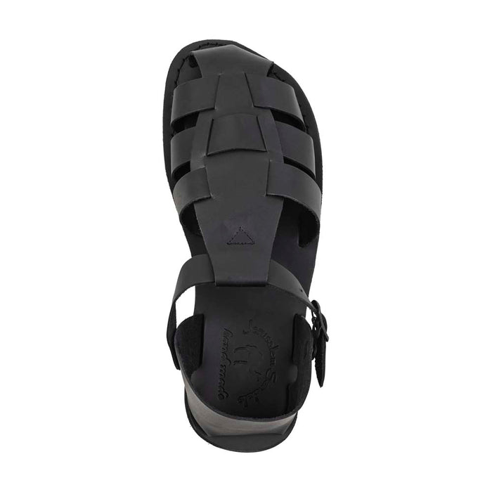 Daniel Black closed toe leather sandal - top view