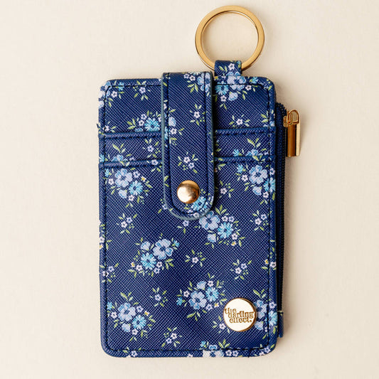 Daydream Navy Keychain Wallet