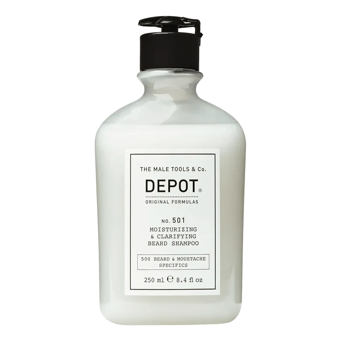 Depot No. 501 Moisturizing & Clarifying Beard Shampoo