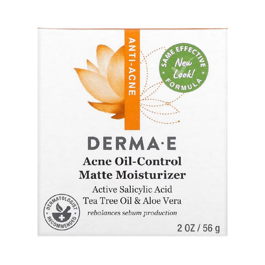 Derma E Acne Acne Oil-Control Matte Moisturizer 56g
